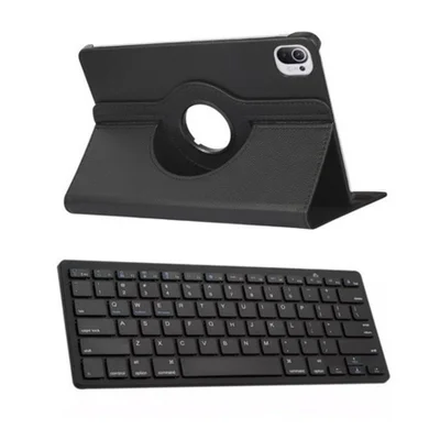 Capa Giratória + Teclado Bluetooth Para Tablet  Pad 5