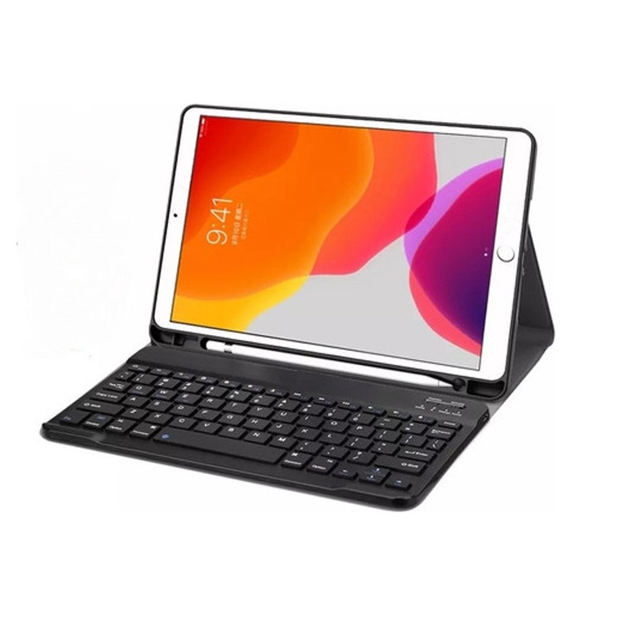 Capa Com Teclado Bluetooth Recarregável Para Tablet 9 Geração