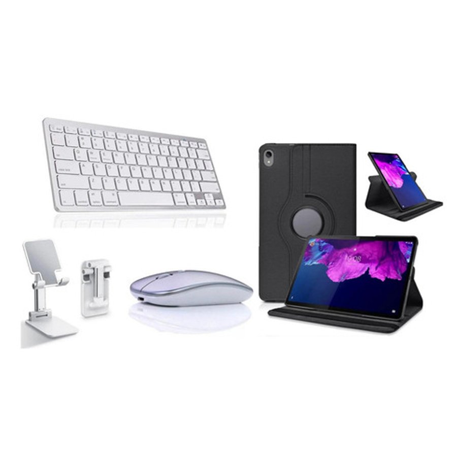 Capa + Teclado + Mouse E Suporte Para Tablet S9 S9 Fe 10.9