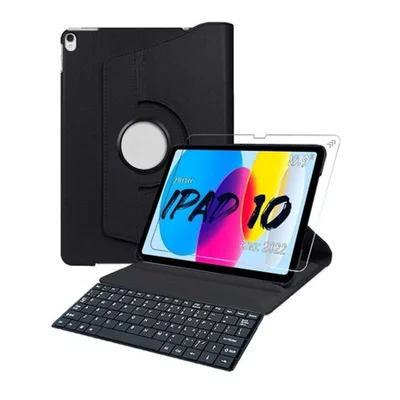 Capa Giratoria Para Tablet 10 Geração Pelicula + Teclado