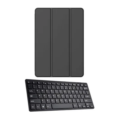 Capa Smart  + Teclado Bluetooth Para Tablet 9ª Geração A2602