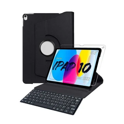 Capa Giratoria Para Tablet 10 Geração Pelicula + Teclado