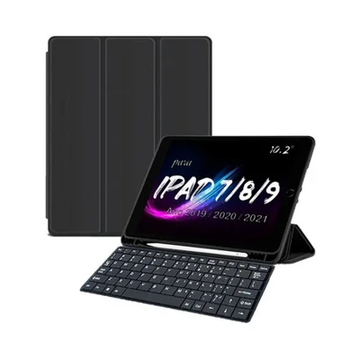 Capa Case Tablet 9 Teclado Menor Preço C/ Compartimento Pencil