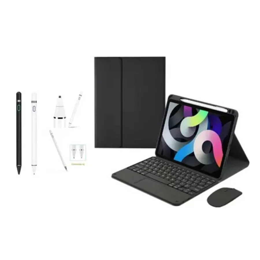 Capa Smart Com Teclado Mouse E Caneta Para Tablet Sm S9 Fe