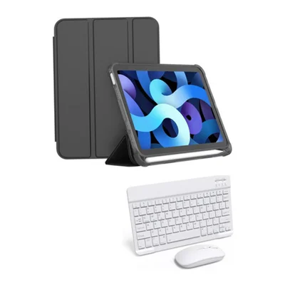 Capa Smart Com Espaço P Caneta Com Teclado+mouse P Tablet 10
