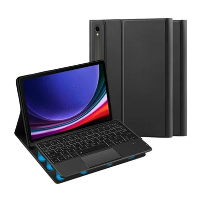 Capinha Magnética Teclado Bluetooth Para Galaxy Tab S9+ 12.4