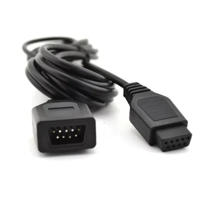Cabo Extensor Para Controle De Sega Mega Drive / Genesis / Master System / Atari 1.5m