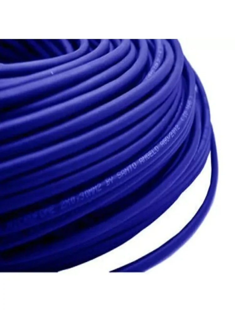 Imagem 3 de 5 do produto Cabo Para Microfone Santo Angelo Sc-30 Balanceado Azul 100 M