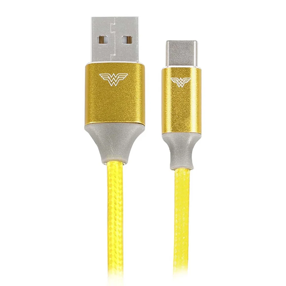 Imagem 5 de 5 do produto Cabo Turbo Usb P/ Usbc Mulher Maravilha Reforçado 5+018-0904