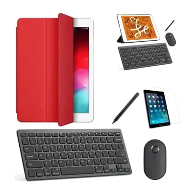 Capa Smart Verm Tecl Mouse, Pel, Stylus Tablet Air 5 10,9 2022