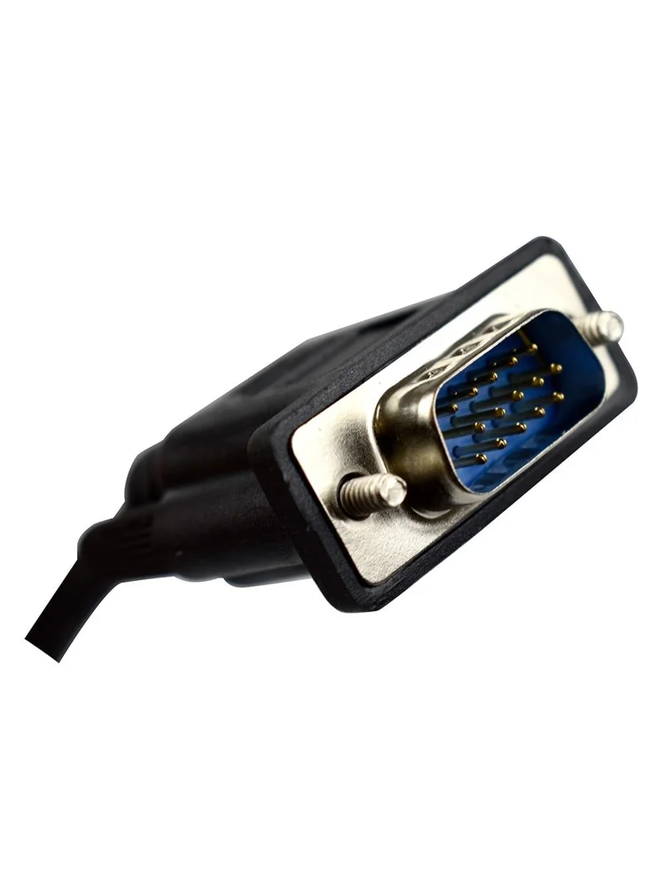 Imagem 5 de 5 do produto Cabo Vga Evus C-041 Hd15 Macho X Hd15 Macho Com Filtro 10,0m