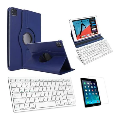 Capa/teclado/pel Para Tablet Air 5 10,9  2022 Azul