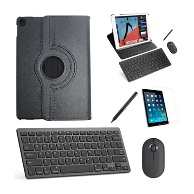 Capa 360 Preto Tecl, Mou Pel Stylus Tablet Pro 12,9" 2020/2021