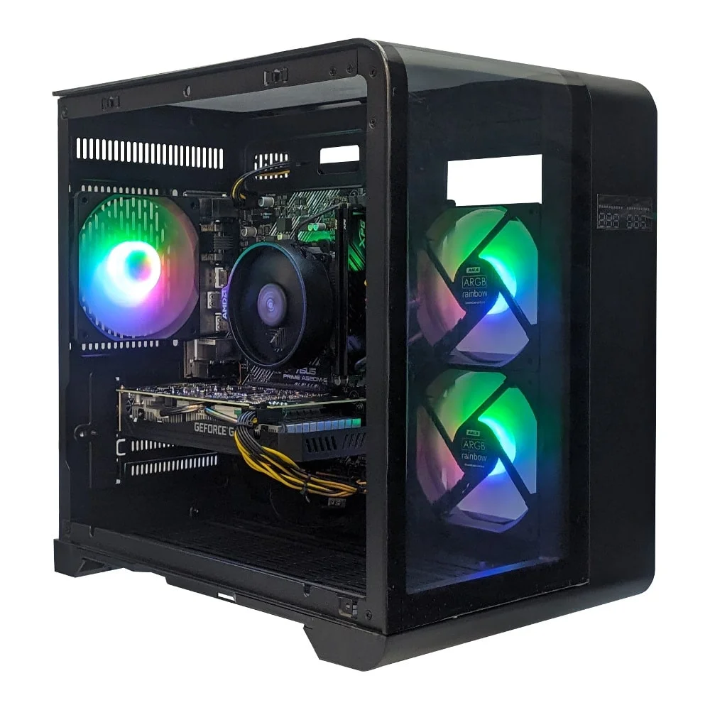 Computador Gamer Stream Amd - Aq 1003 As Dual Channel Amd Ryzen 5 5600 Nvidia Geforce Gtx 1660 Super 16gb Ddr4 (2x8GB) 512gb SSD C/3 Fans Linux - view 5