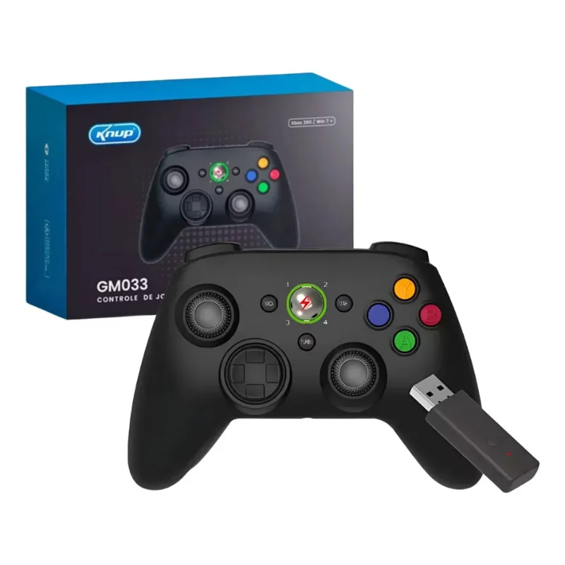 Imagem 2 de 4 do produto Controle Sem Fio Turbo Para XBOX 360 E Computador