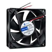Cooler Microventilador 80x80x25mm 24v - Preto 2