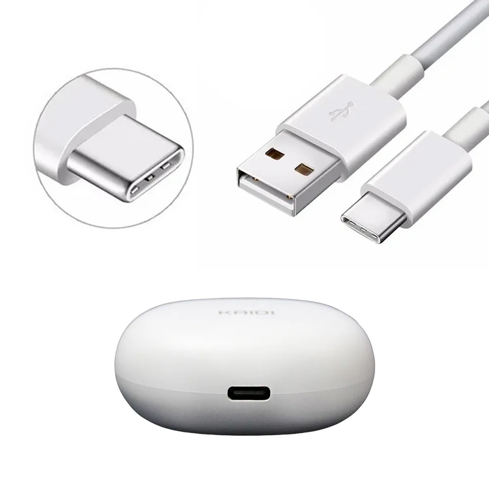 Imagem 2 de 5 do produto Fone De Ouvido Sem Fio Bluetooth 5.0 Tws Kaidi Kd-770 Branco