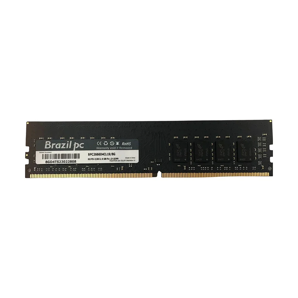 Memoria Desk 8GB Ddr4 2666 Brazilpc Bpc2666d4cl19/8g Memoria Desk 8GB Ddr4 2666 Brazilpc Bpc2666d4cl19/8g