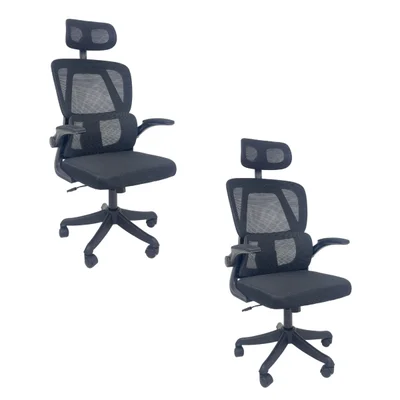 Cadeira De Escritório Presidente Executiva Oficial Legacy - Preto - 2