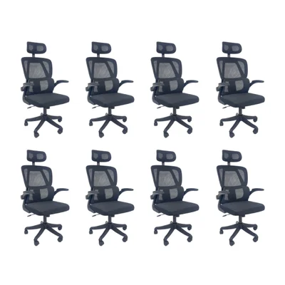 Cadeira De Escritório Presidente Executiva Oficial Legacy - Preto - 8