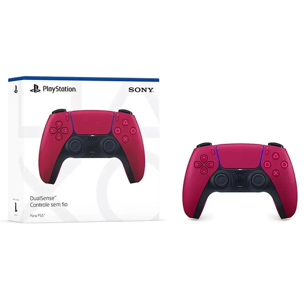 Controle Sony Dualsense PS5, Sem fio, Volcanic Red - view 5