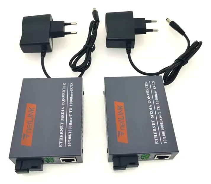 Imagem 3 de 4 do produto Conversores Mídia 10/100 Mbps (par A + B) Fibra Óptica