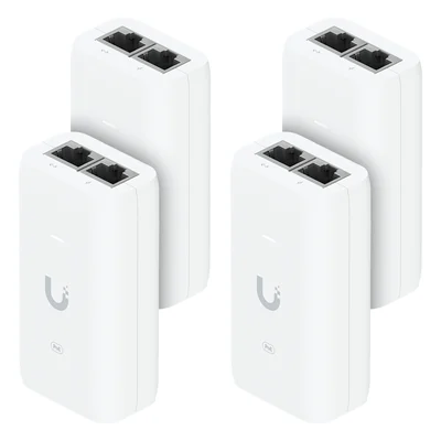 4 Fontes Injetores Poe Ubiquiti 48v 0.32a 15w Unifi | Adaptadores Para Alimentação