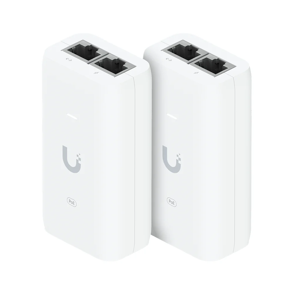 2 Fontes Injetores Poe Ubiquiti 48v 0.32a 15w Unifi | Adaptadores Para Alimentação