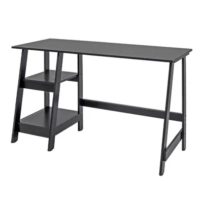 Mesa Escritório Escrivaninha Ditália Mc-190 Preto