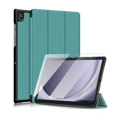 Kit Capa + Pelicula Vidro Para  A9 Plus 11 X216 X210 Cor Azul-turquesa