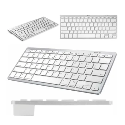 Teclado Bluetooth Para Tablet 9a Geração 10.2" Branco