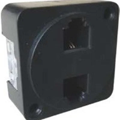 Plug Telefone Tomada Modular Idc 2 Linhas Preto