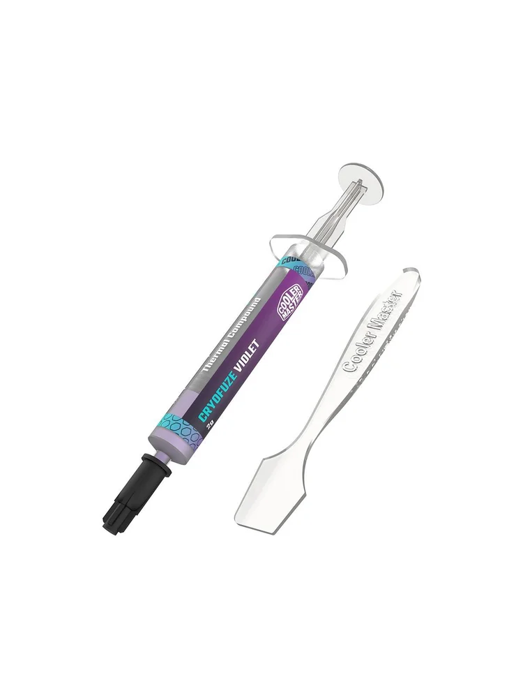 Pasta Térmica Cooler Master Cryofuze Violeta - Cor Roxo - 2g, Alta Performance - Mgy-nosg-n07m-r1