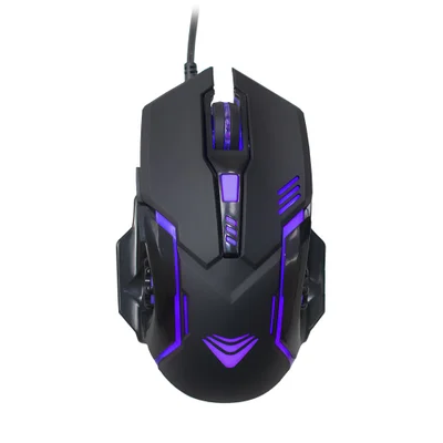Mouse Gamer Usb Evus Mo-08 Darkmaster 2400dpi Preto