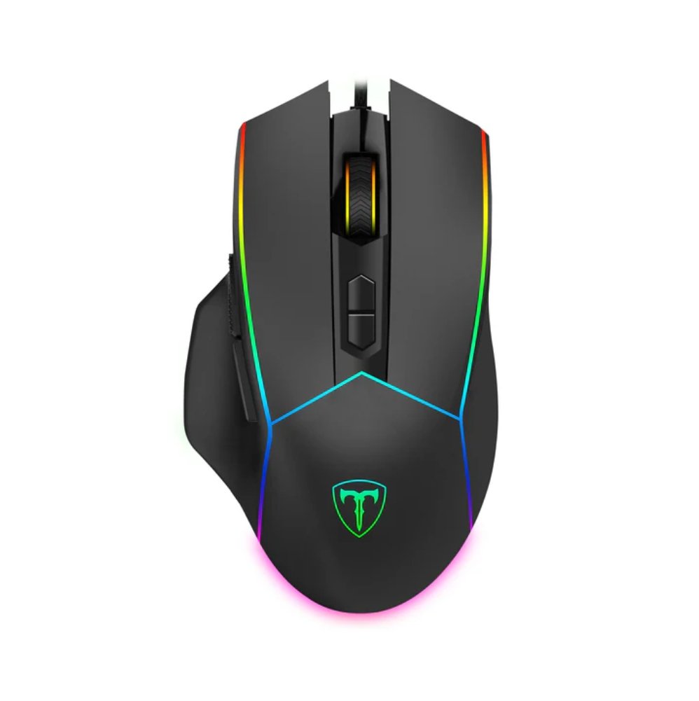 Mouse Gamer T-dagger Camaro RGB, 8000 Dpi, 8 Botões, Black, T-tgm306