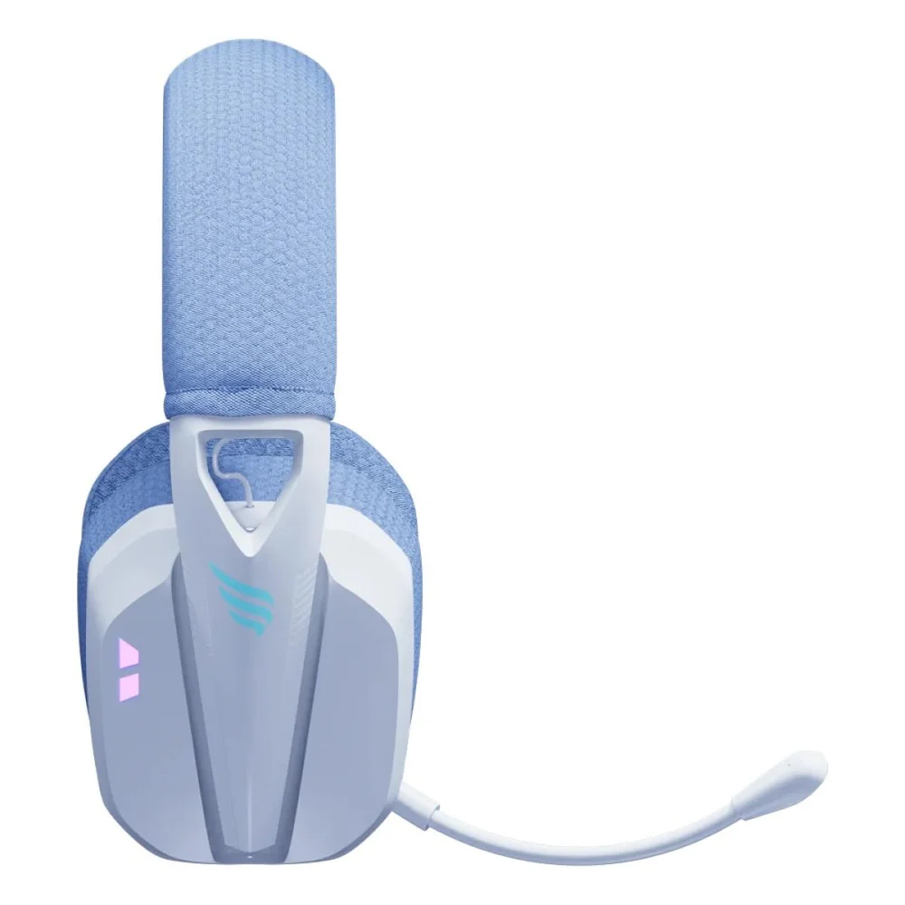 Imagem 3 de 5 do produto Headset Gamer Fallen Pantera Eco Light, Wireless/bluetooth, Drivers De 40mm, Azul, He00242
