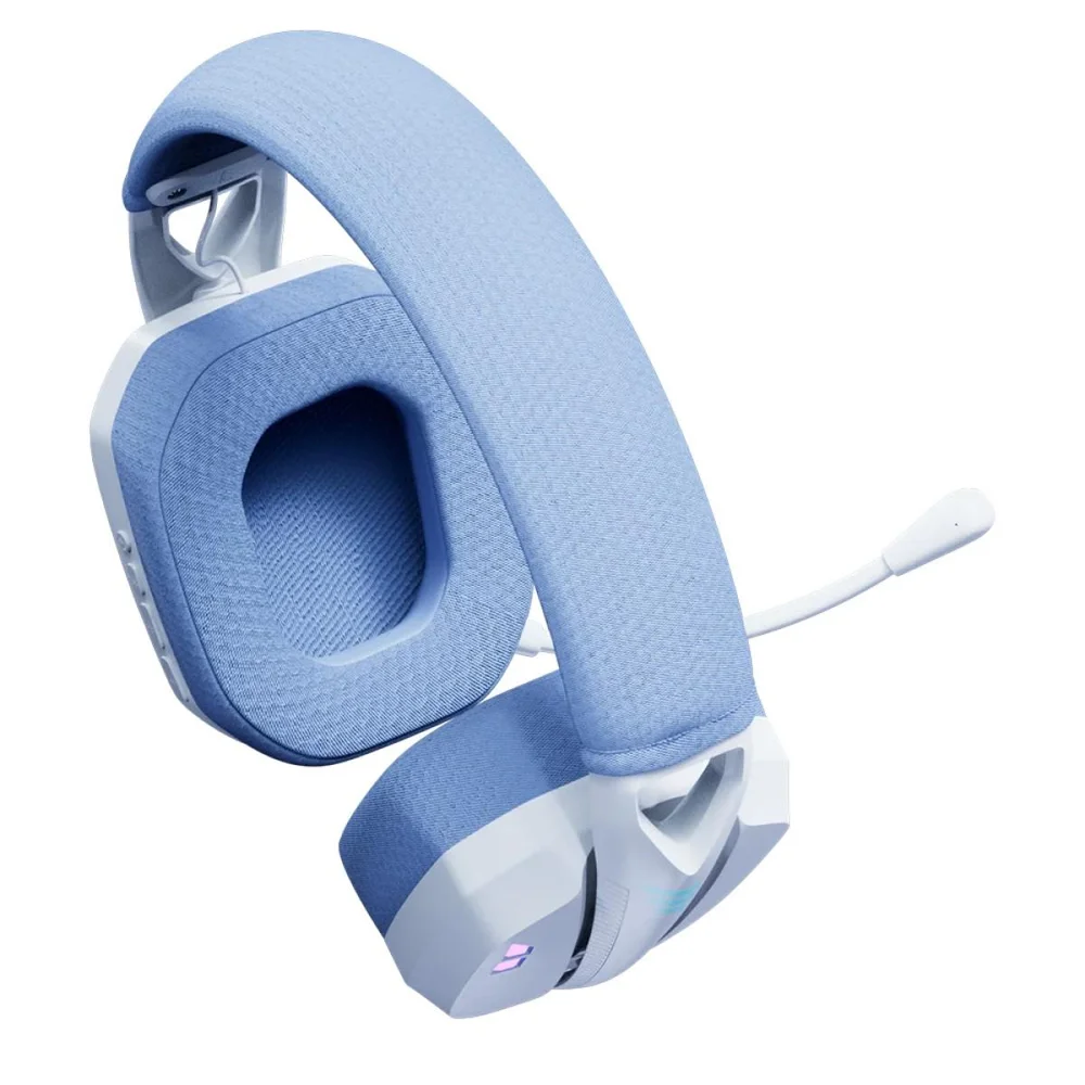 Imagem 4 de 5 do produto Headset Gamer Fallen Pantera Eco Light, Wireless/bluetooth, Drivers De 40mm, Azul, He00242
