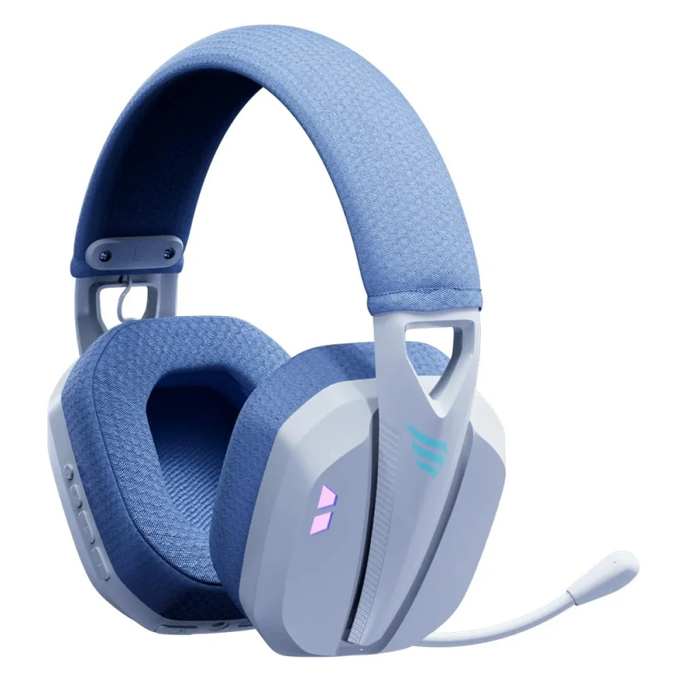 Imagem 5 de 5 do produto Headset Gamer Fallen Pantera Eco Light, Wireless/bluetooth, Drivers De 40mm, Azul, He00242