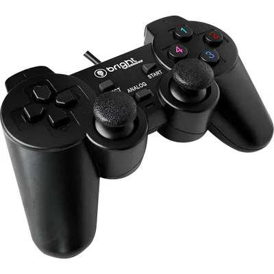 Controle Com Fio Usb 2.0 Joystick Para PC Laptop Bright