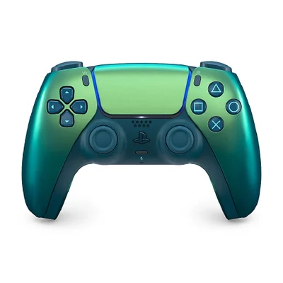 Controle Sony Ps5 Dualsense Sem Fio Chroma Teal - Cfi-zct1w-verde
