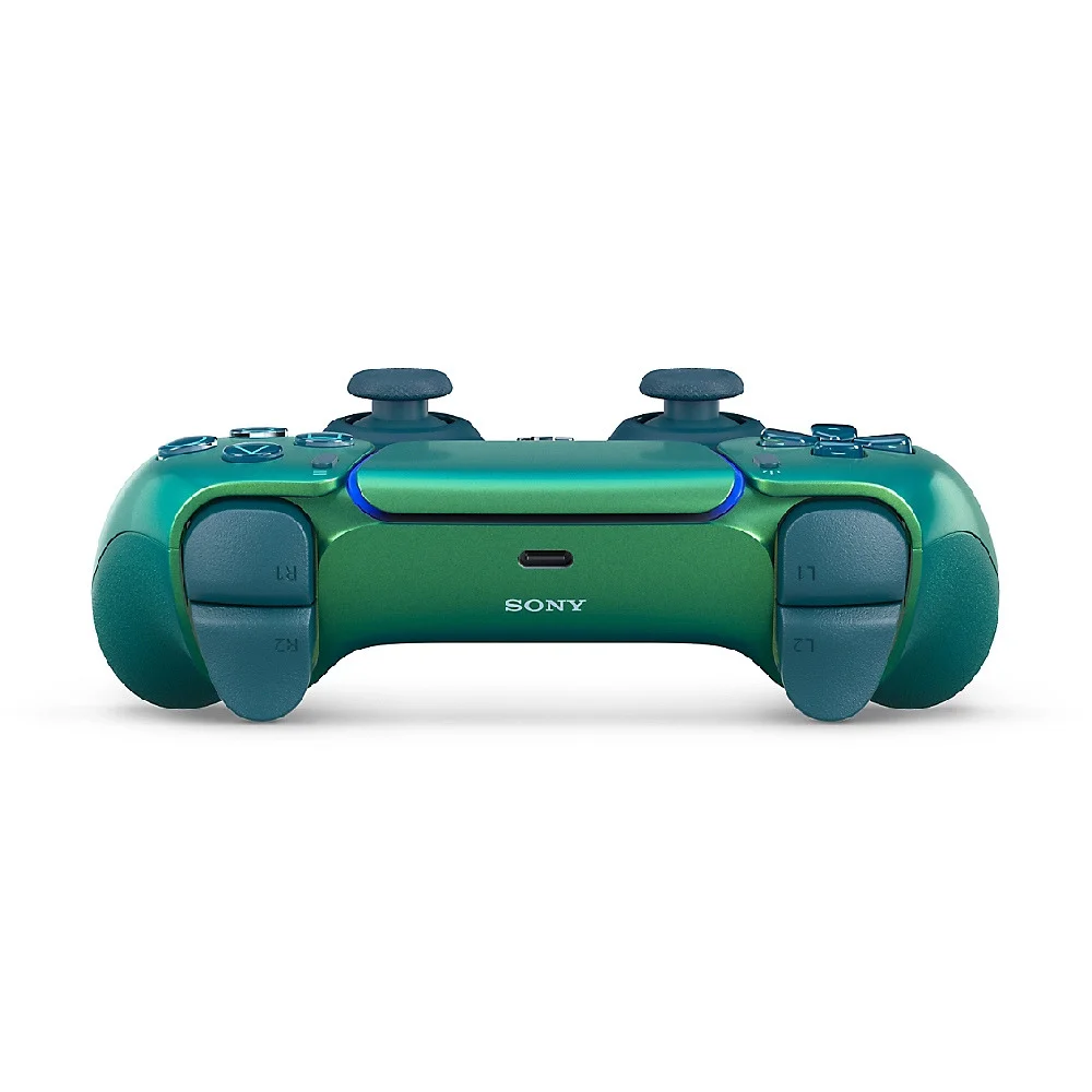 Controle Sony Ps5 Dualsense Sem Fio Chroma Teal - Cfi-zct1w-verde