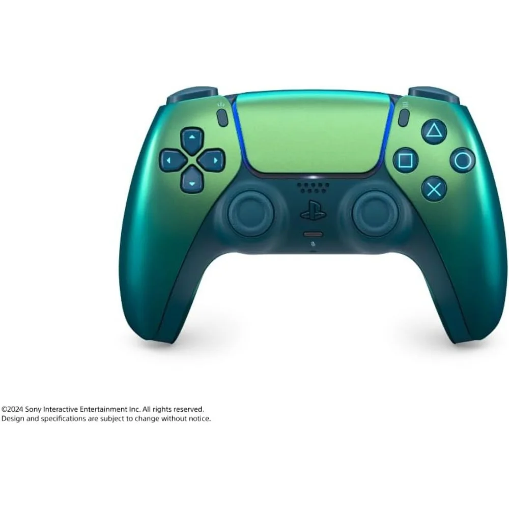 Controle Sony Ps5 Dualsense Sem Fio Chroma Teal - Cfi-zct1w-verde