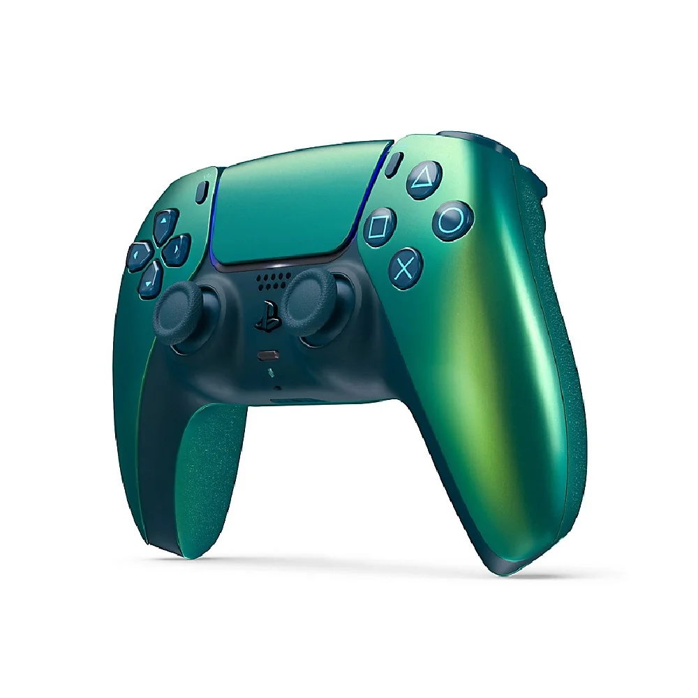 Controle Sony Ps5 Dualsense Sem Fio Chroma Teal - Cfi-zct1w-verde