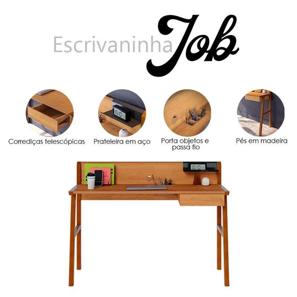 Imagem 3 de 4 do produto Escrivaninha Job Nature - Imcal