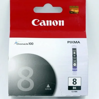 Cartucho De Tinta Canon Cli 8 Bk Preto