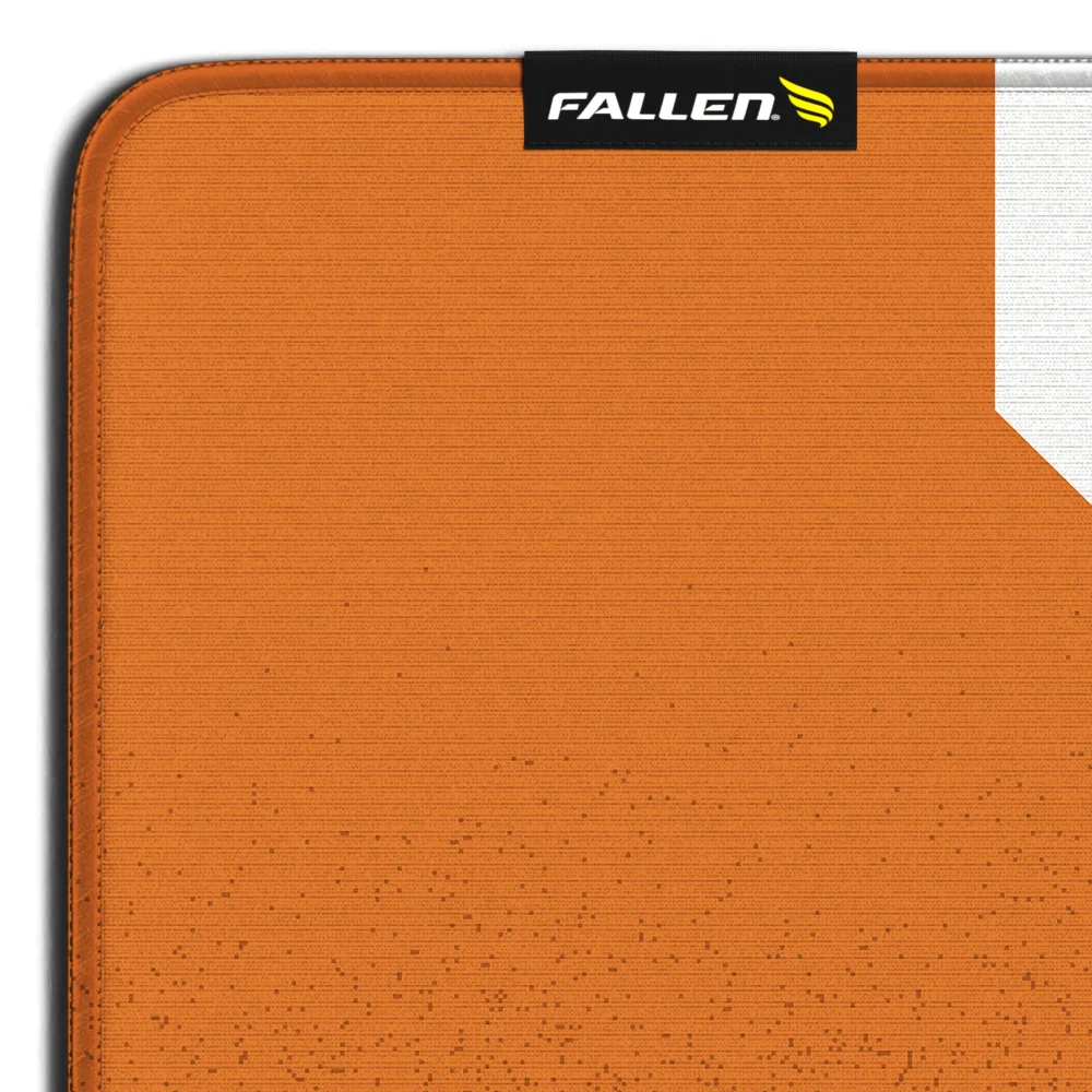 Imagem 2 de 4 do produto Mousepad Gamer Fallen R6 Atacker - Speed++ Grande Laranja - Mp-r6-at-smm-gr