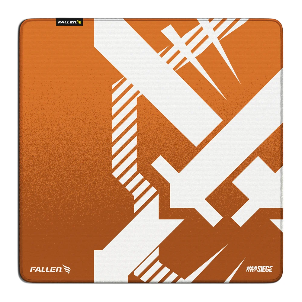 Imagem 3 de 4 do produto Mousepad Gamer Fallen R6 Atacker - Speed++ Grande Laranja - Mp-r6-at-smm-gr