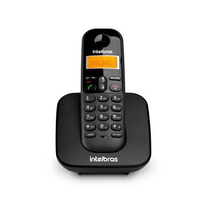 Telefone Sem Fio Intelbras Ts 3110 Com Identificador - Preto