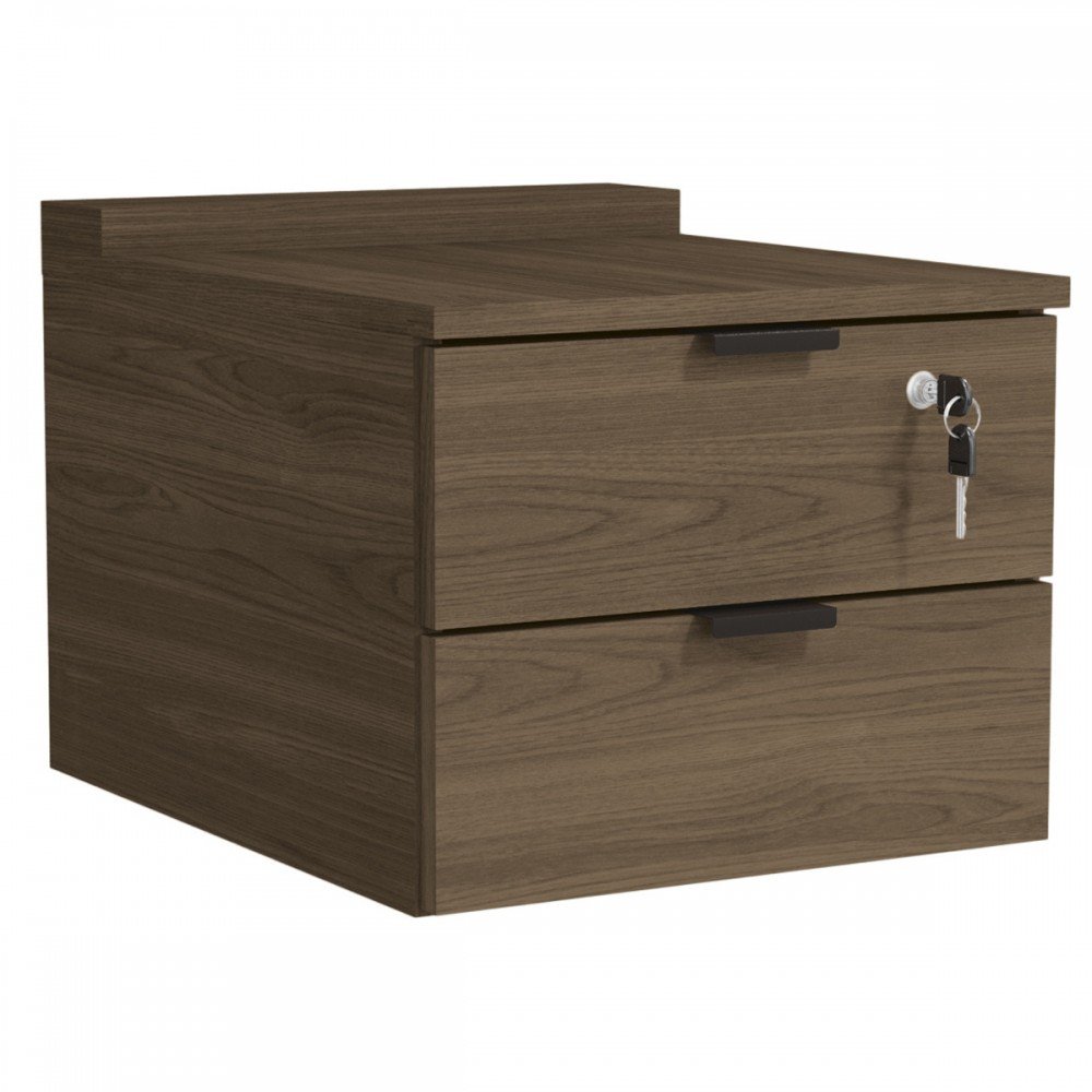 Gaveteiro De Mesa 2 Gavetas Munique F199 - Kappesberg