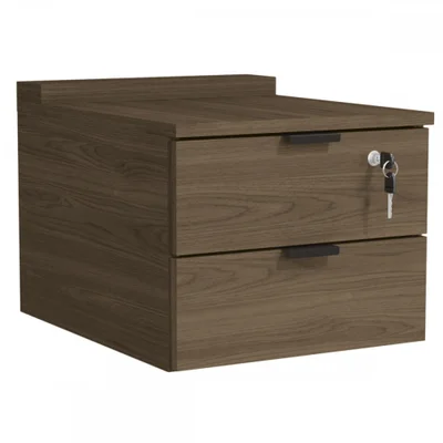 Gaveteiro De Mesa 2 Gavetas Munique F199 - Kappesberg